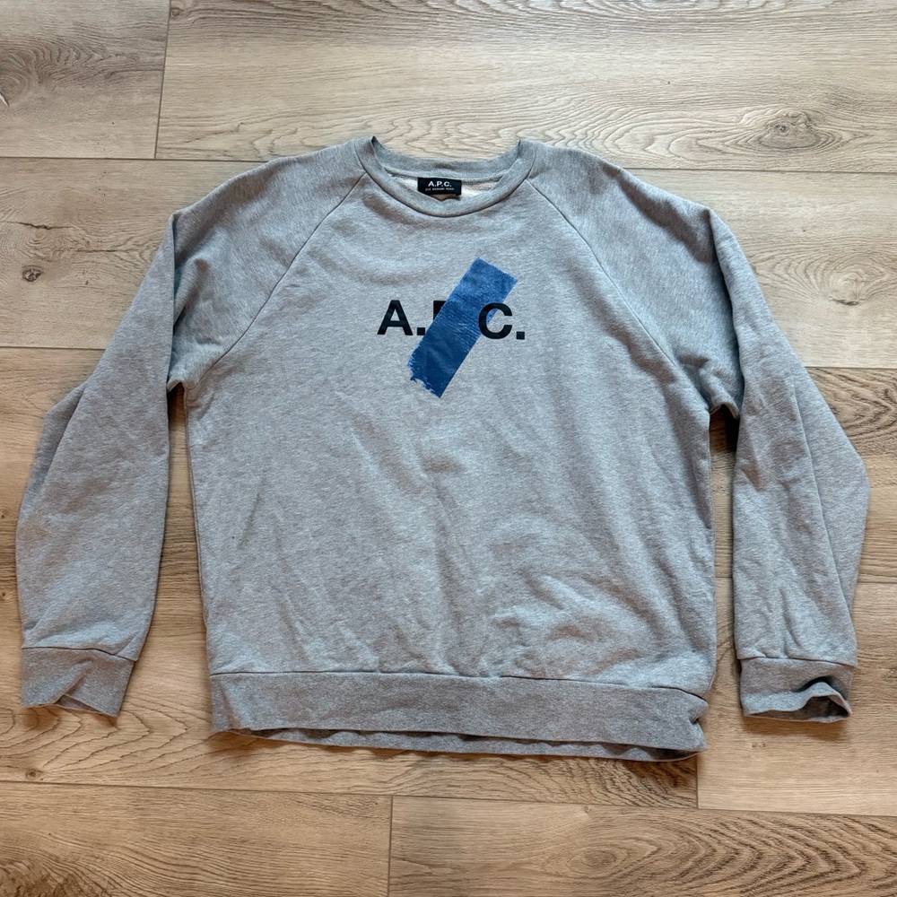 Men’s Medium A.P.C. Crewneck Sweatshirt